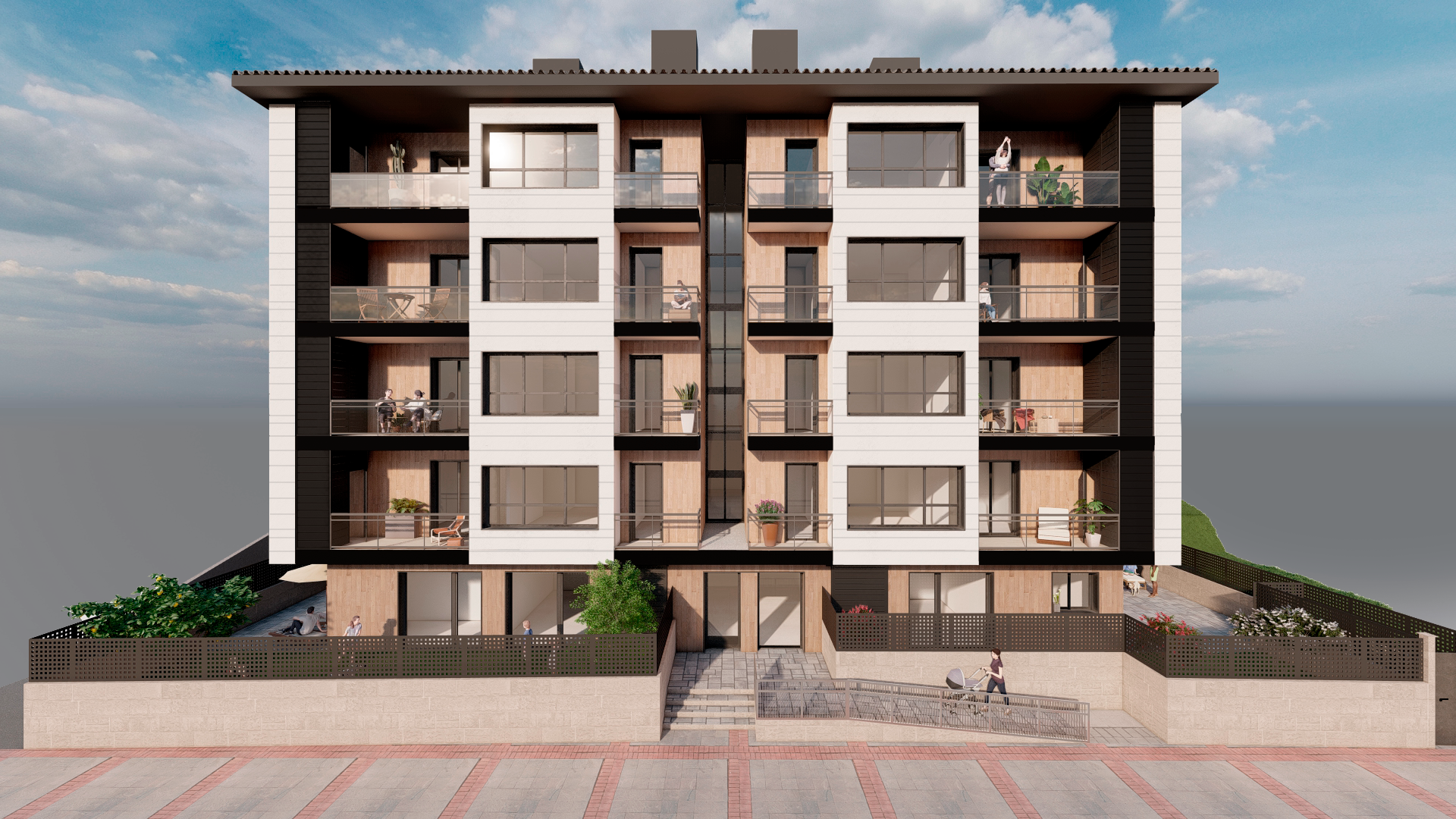Viviendas Betarragane: dos edificios de vivienda colectiva en Amorebieta