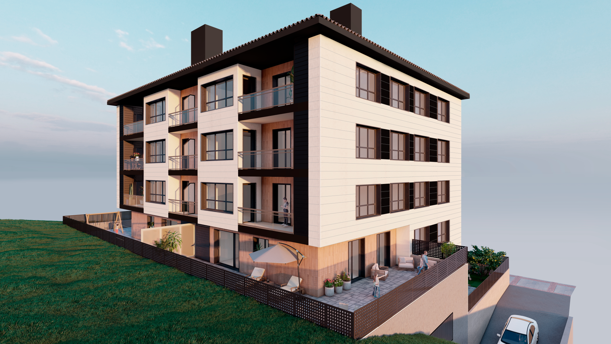 Viviendas Betarragane: dos edificios de vivienda colectiva en Amorebieta