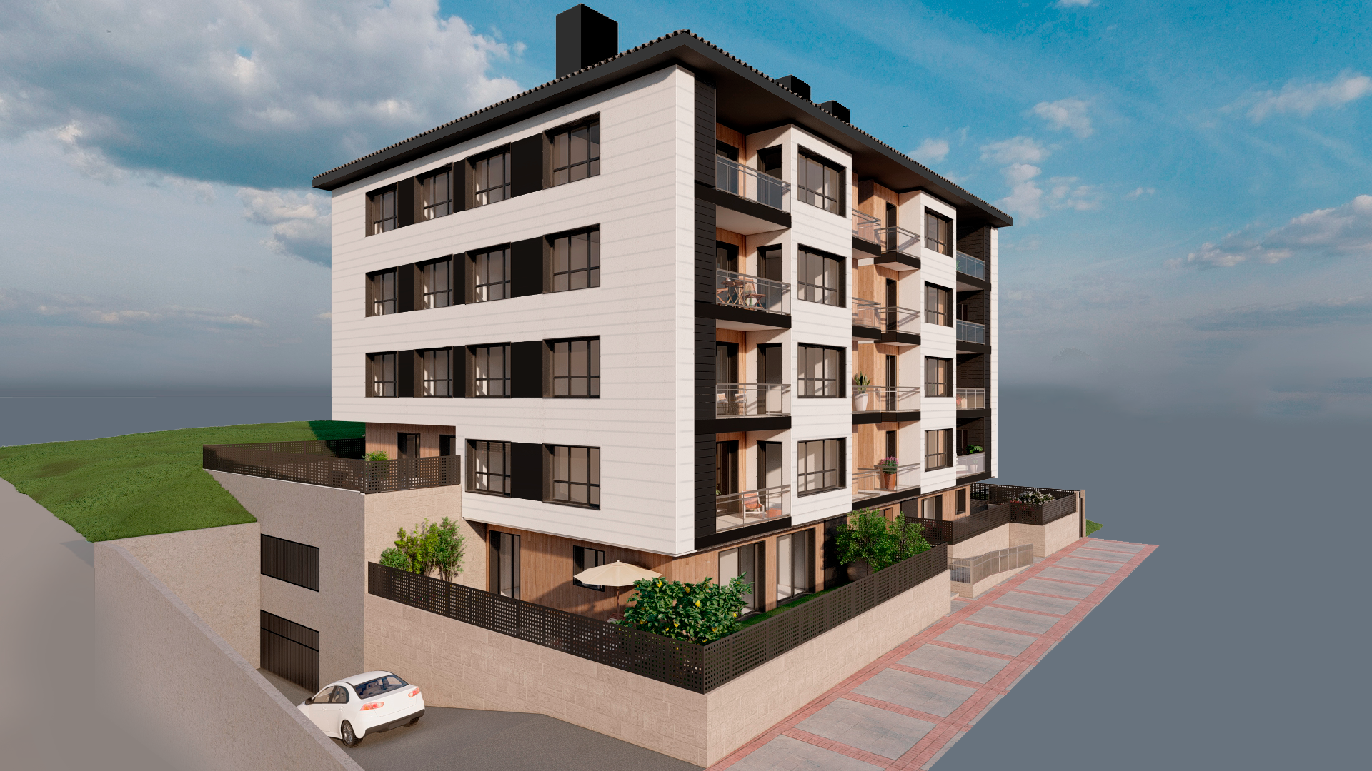 Viviendas Betarragane: dos edificios de vivienda colectiva en Amorebieta