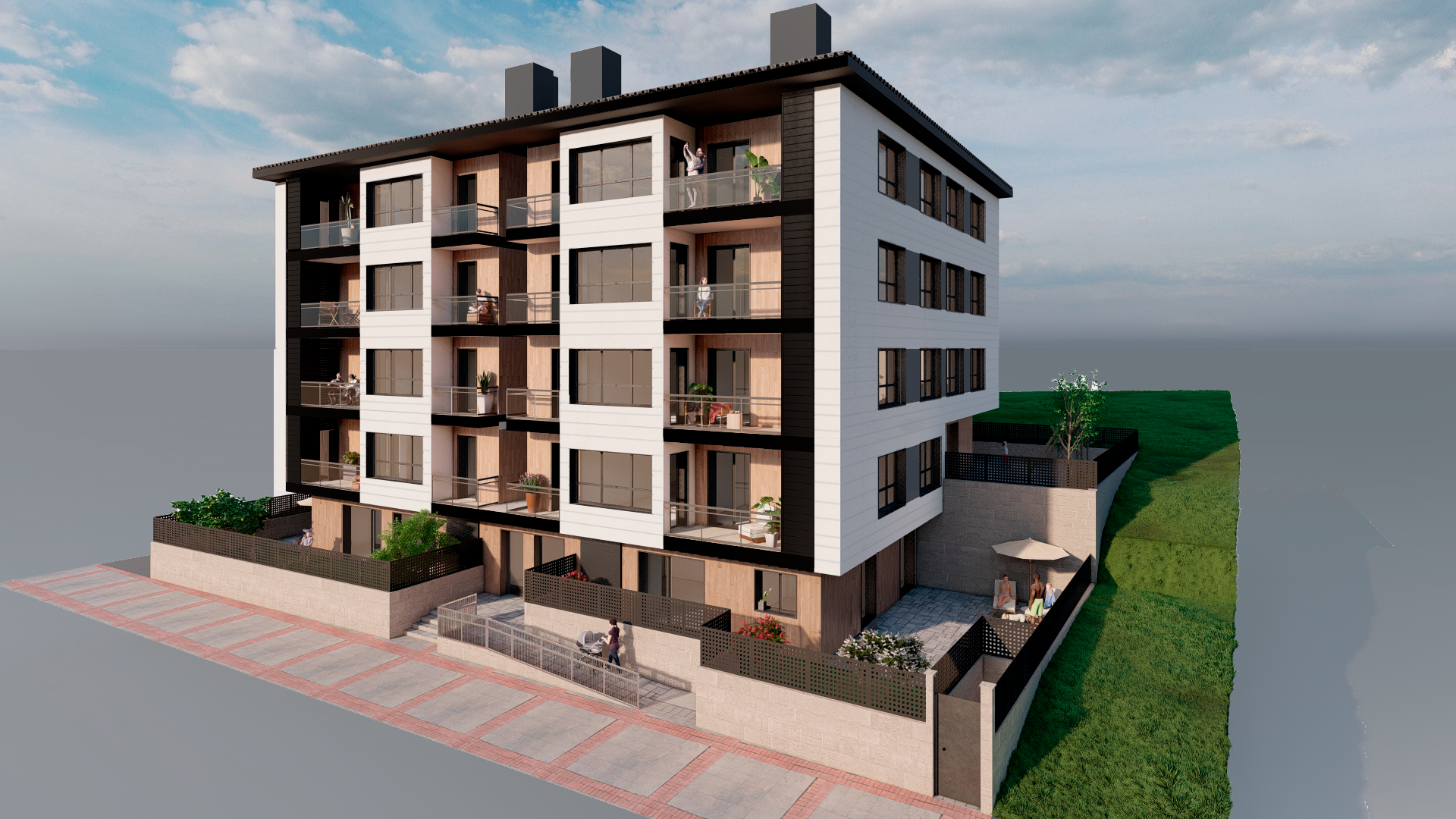 Viviendas Betarragane: dos edificios de vivienda colectiva en Amorebieta