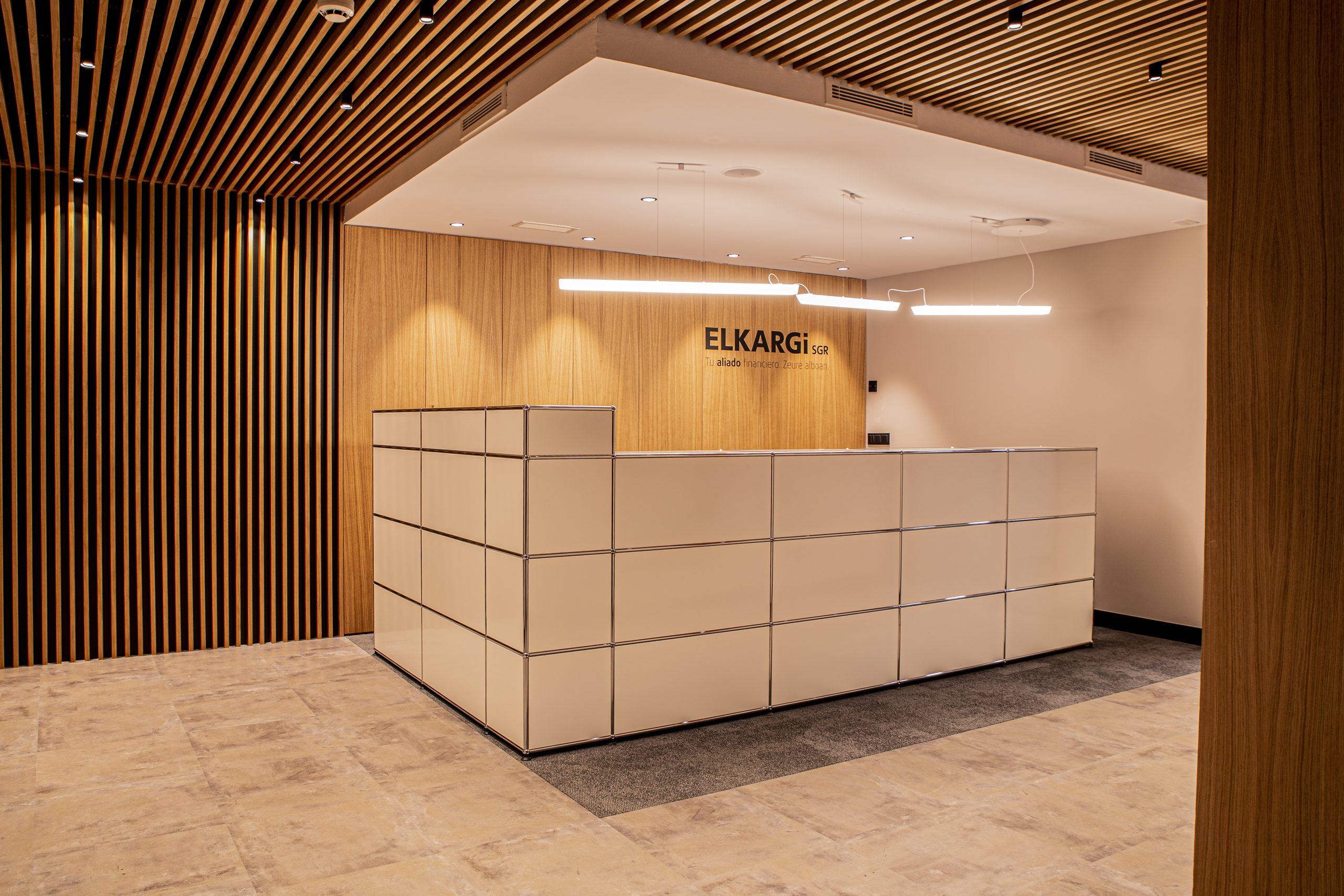 Elkargi: reforma de las oficinas de Elkargi en Bilbao