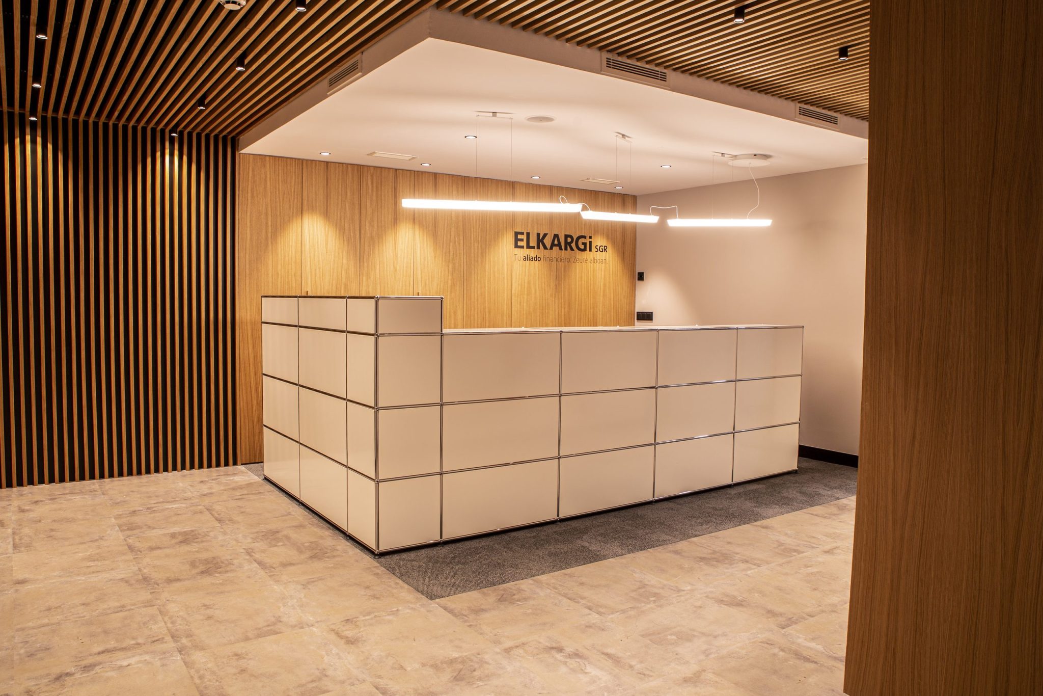 Elkargi: reforma de las oficinas de Elkargi en Bilbao