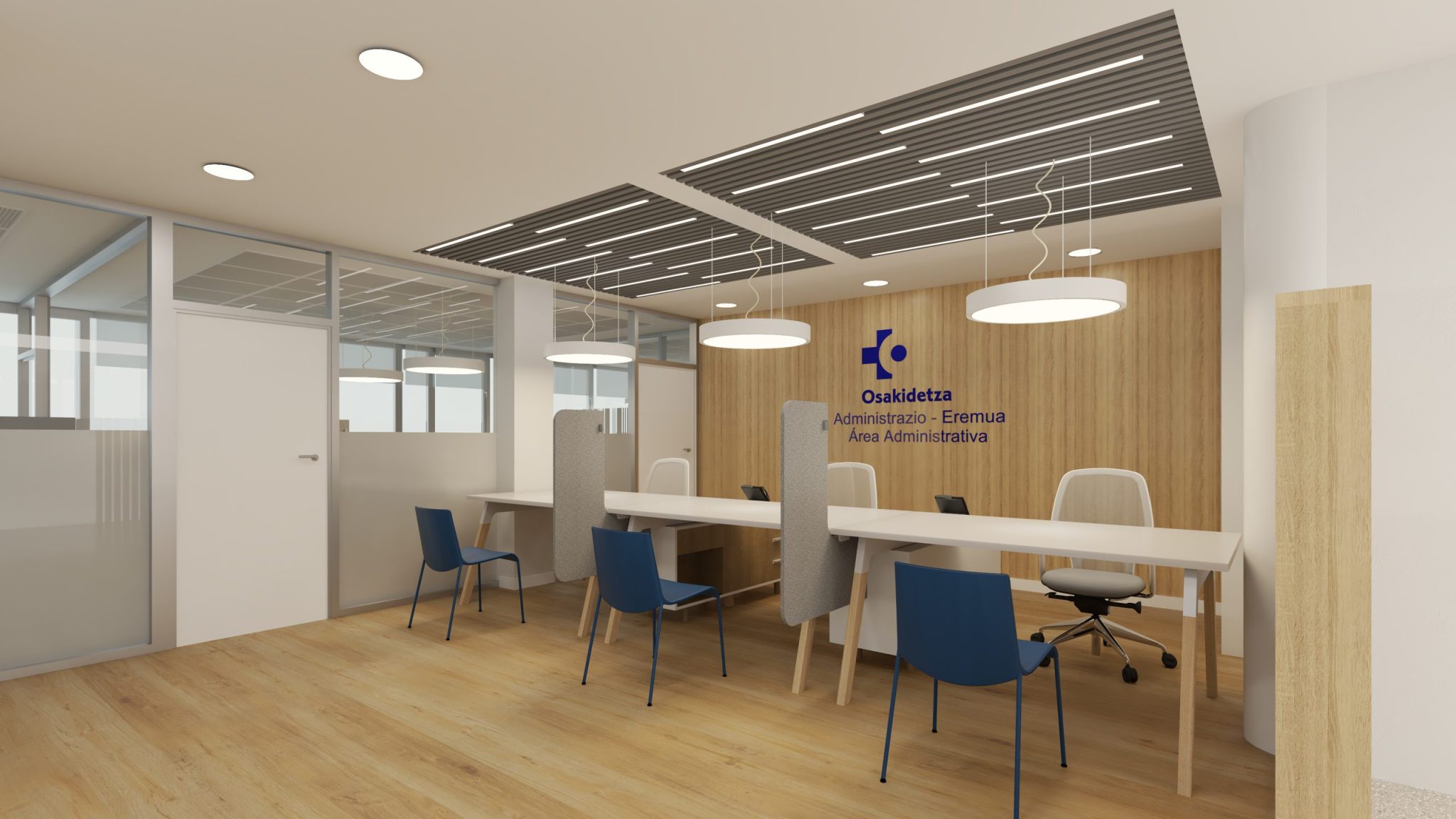 Osakidetza Zuazo: adecuación del área administrativa del centro de salud de Zuazo en Barakaldo