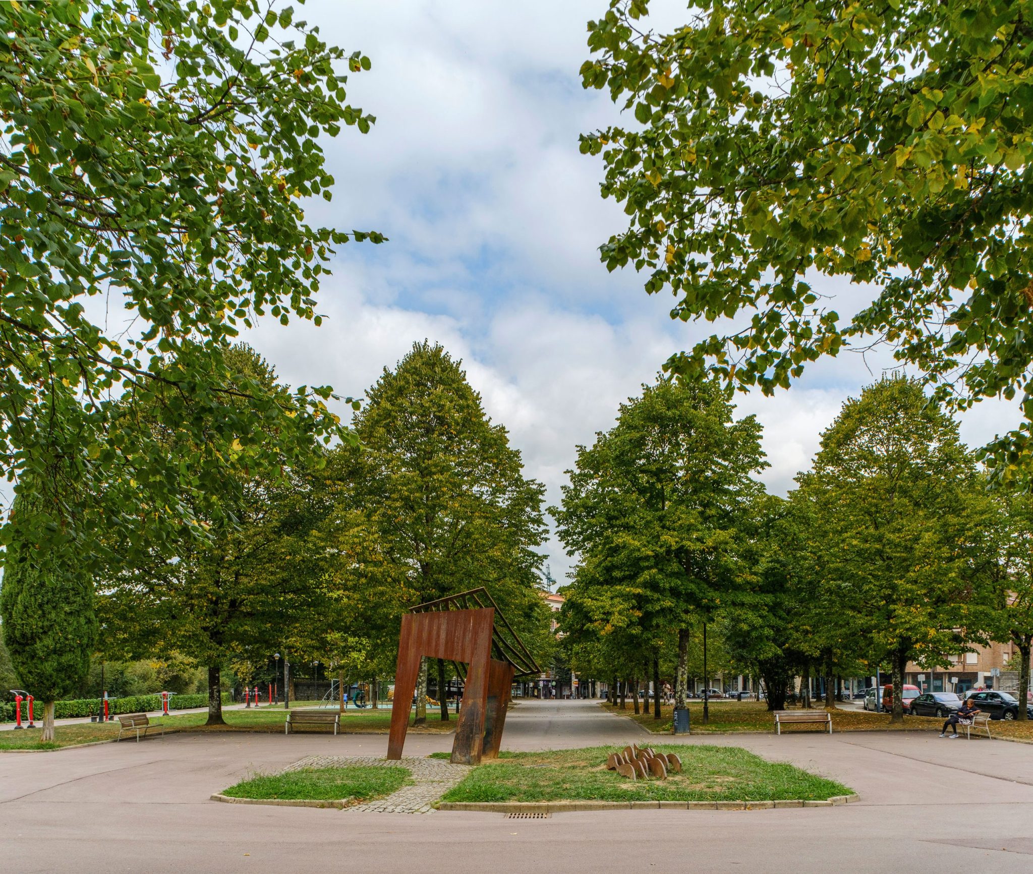 Parque Zubiondo: parque Zubiondo en Amorebieta-Etxano
