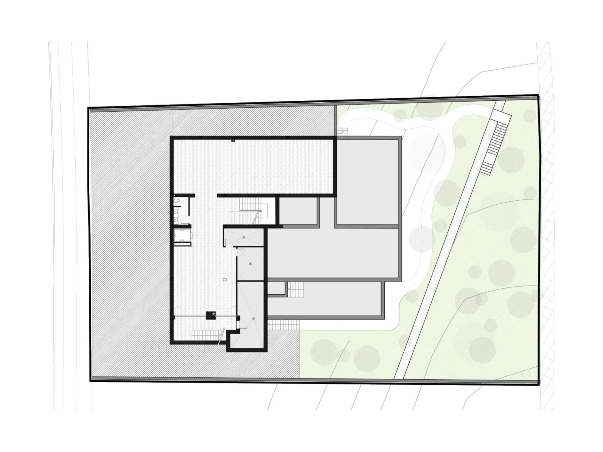 Plano del proyecto Proyecto CA: vivienda unifamiliar en la finca Cortesin, Marbella
