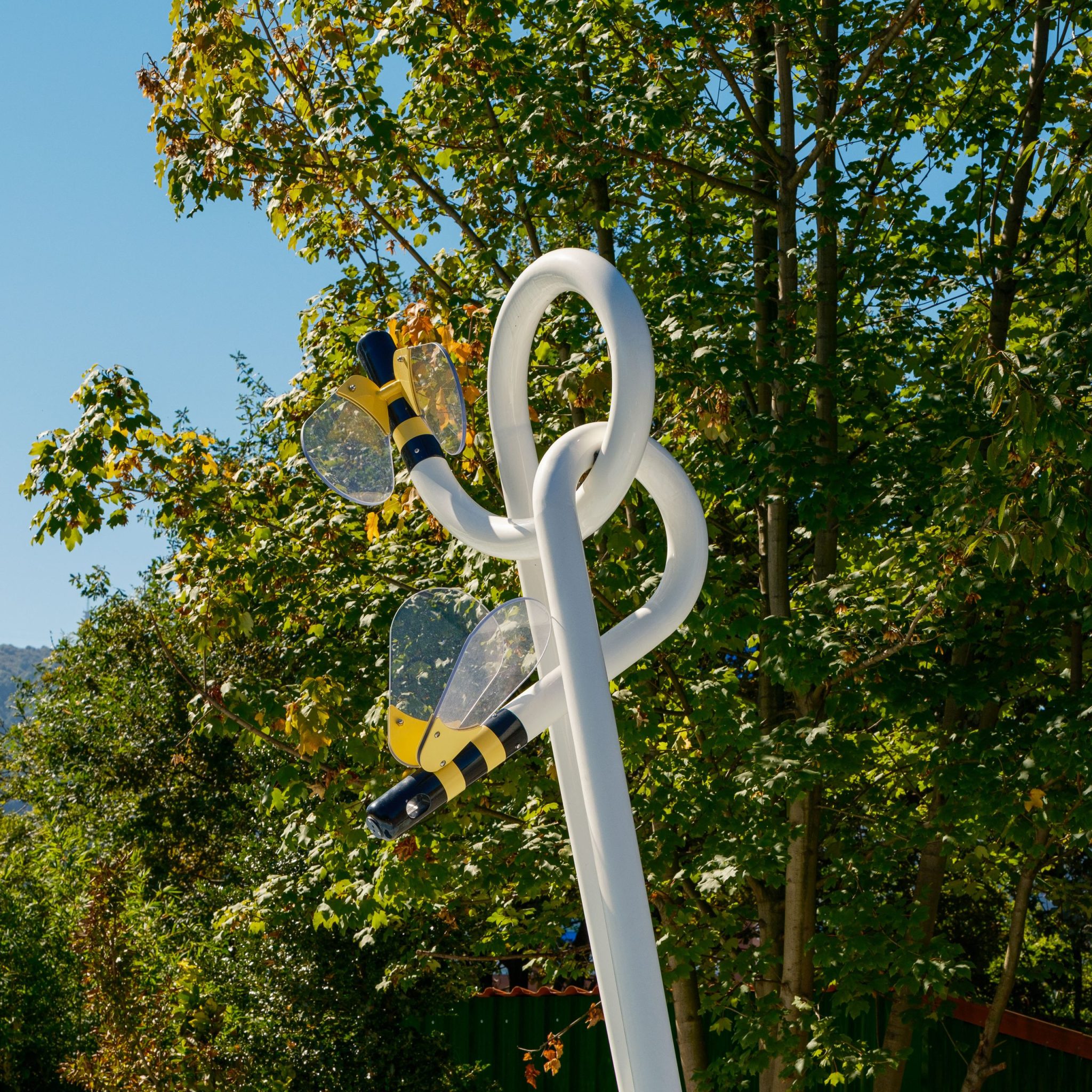 Parque infantil y Splash Park: parque infantil y splash park del Jardín Botánico de Barakaldo